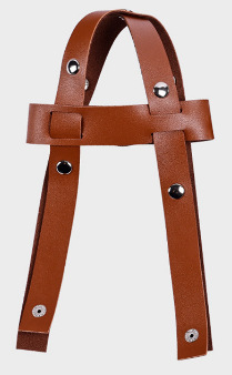 더블 레이어 브라운 컵 슬리브(컵 홀더 드라이버는 포함되어 있지 않음)