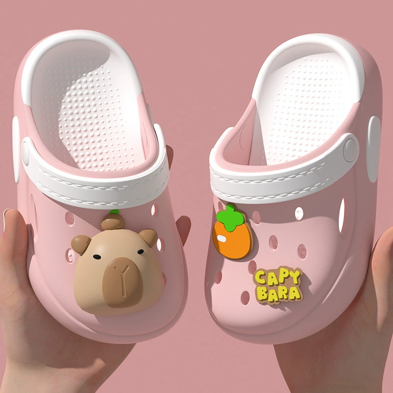 Мультяшные детские шлепанцы летние мужчины и женщины