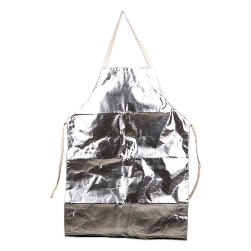 Алюминиевая фольга термостойкая теплоизоляция фартук выплавка металла сварка Охрана труда защитная одежда барбекю алюминиевая фольга теплоизоляция фартук