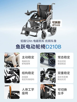 Qatlanan elektrik velosipedlər Elderly, Portable, Foldable, Lightweight, Smart - high-cost-performance-d210bexcellent-steel-framelead-acid-12ah