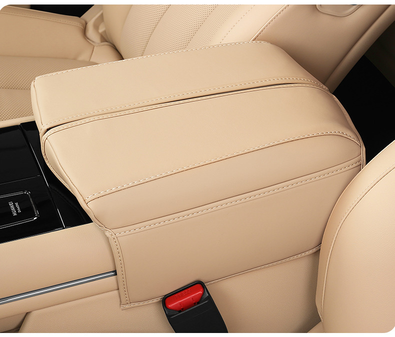 Suitable for Aito M7 Special Armrest Box Leather Cover Central Control Armrest Pad Central Control Armrest Box Protection Interior Parts