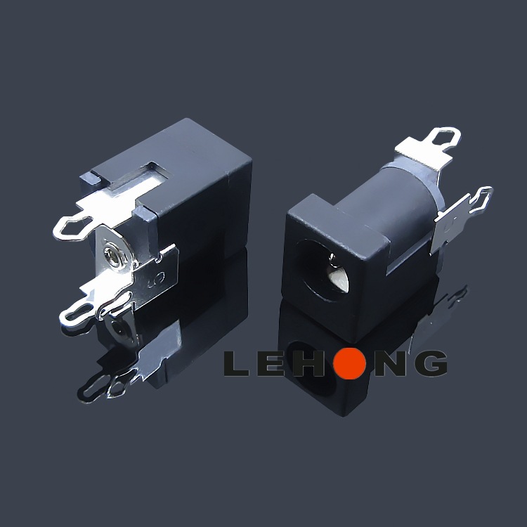 DC-013K-20带孔脚位/耐高温铜环保(35135)DC电源插座/直流DC插座