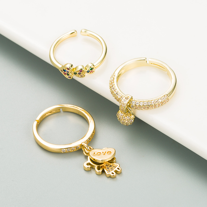 Fashion Copper Geometric Artificial Gemstones Women'S display picture 3