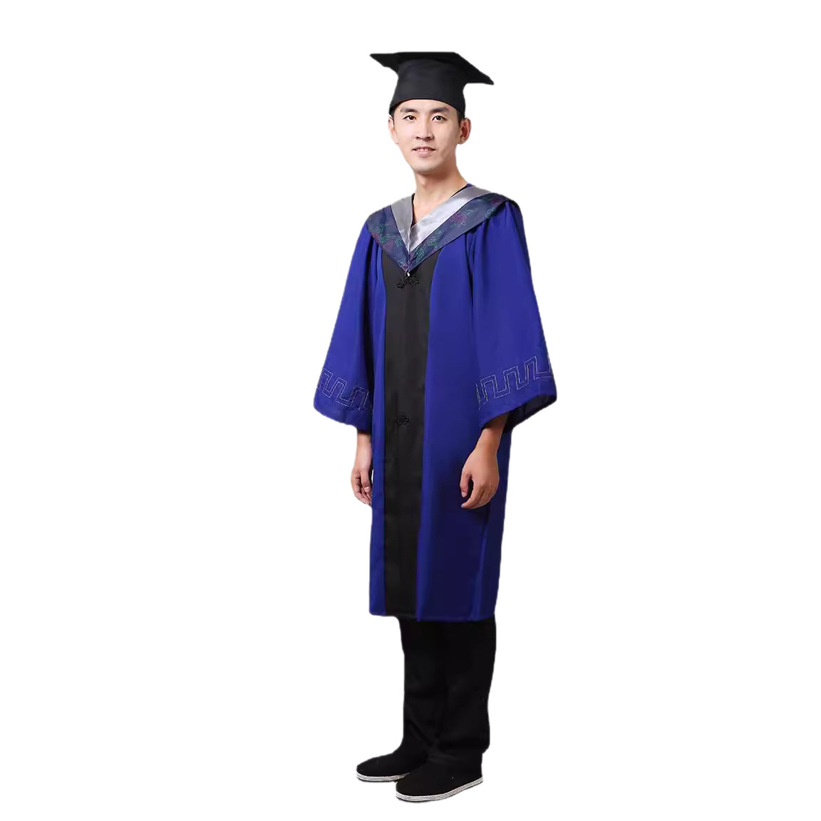 Spot Wholesale Bachelor's Uniforms, College Graduation Dresses, College Style Master's Doctor's Graduation Uniforms, School Uniforms, Shawls