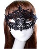 2049 flower heart mask black