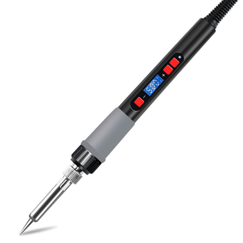 Cross-border hot selling digital display electric soldering iron US standard thermal electric soldering pen soldering gun 80W high power welding digital display Luotie