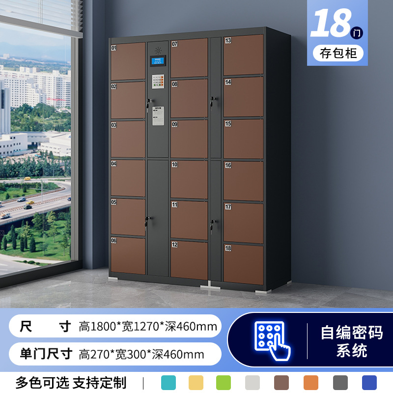 18-door self-coding system