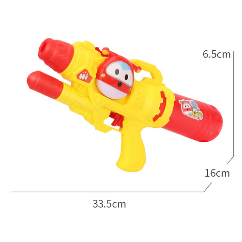Genuine Super Wings large cartoon children's water gun summer beach toy child baby toy water gun