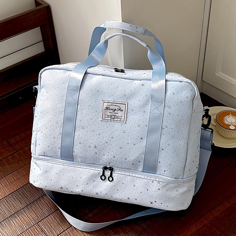 Cross-border travel bag 2026 casual luggage bag large capacity yoga handbag lightweight shoulder bag for short trips