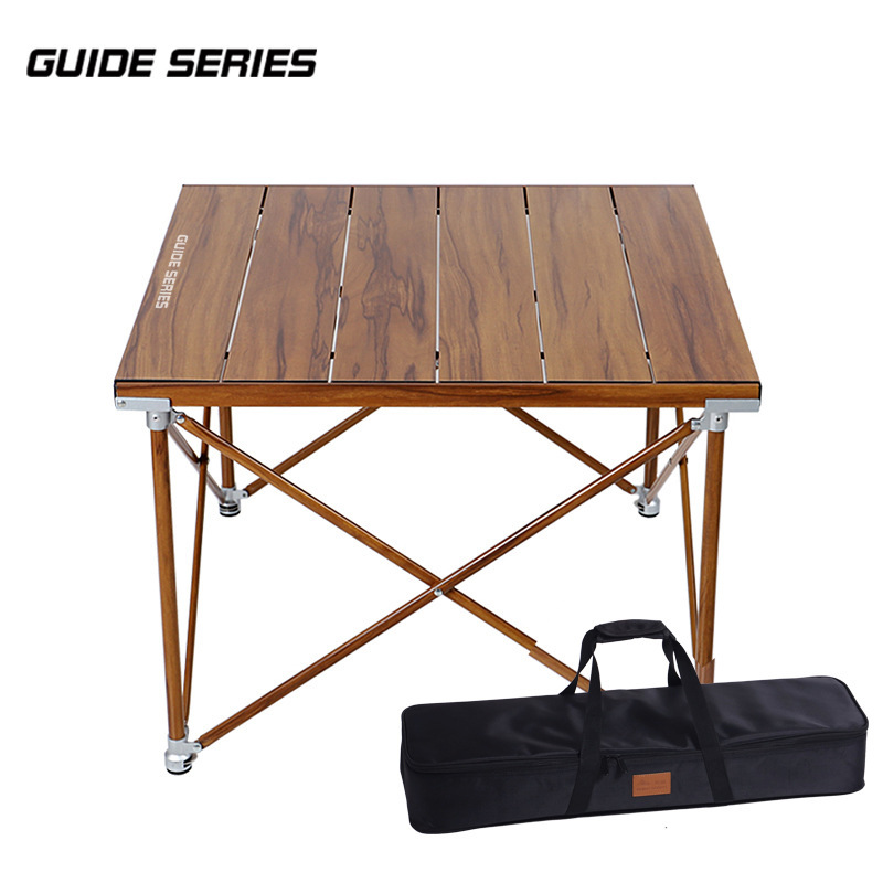 Bulin Shan Ye GuideSeries Outdoor Aluminum Alloy Lift Table Camping Picnic Table Camping Fishing Folding Table