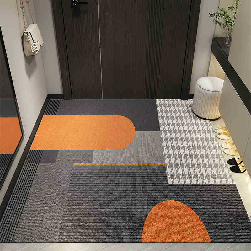 Alfombra de puerta de entrada 2024 nueva alfombra de puerta de entrada de alto nivel antideslizante alfombra de puerta exterior alfombra de puerta