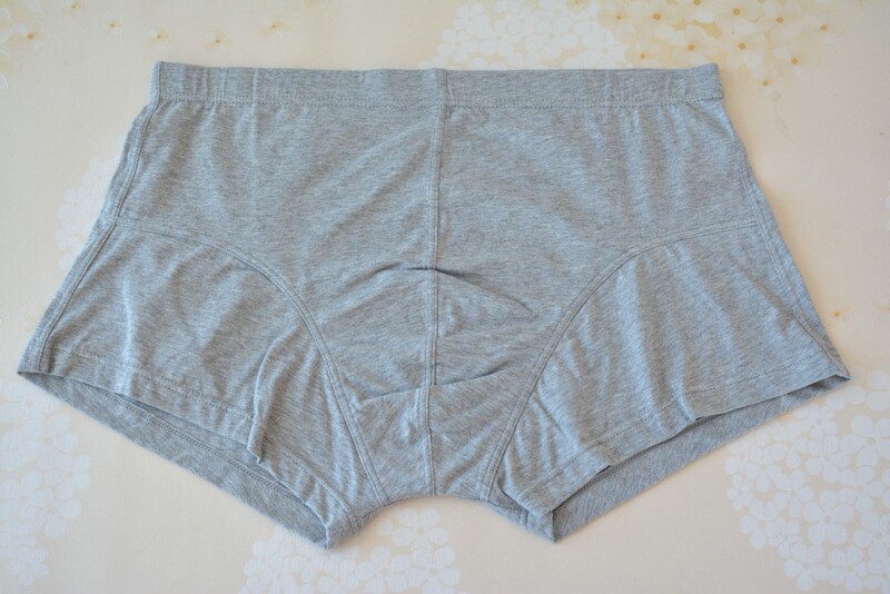 Men's Underwear Recommended Cotton Elastic Comfortable Boxer Men's Underwear with Edging, Flat Legs, Three Colors