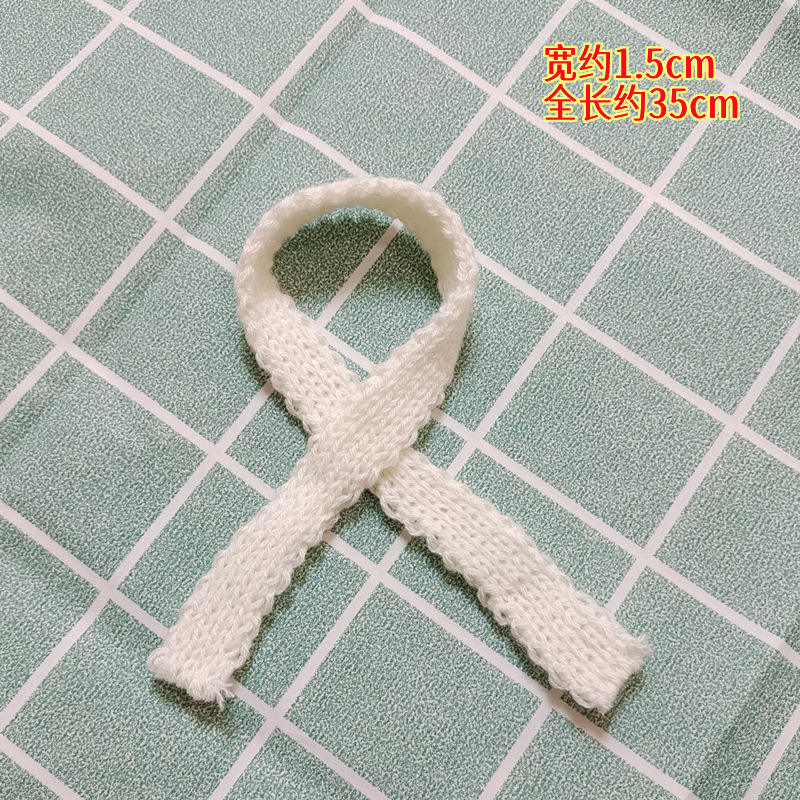 Venta caliente jefe perro 14cm felpa muñeca suéter Ropa Accesorios colección Navidad traje en stock al por mayor