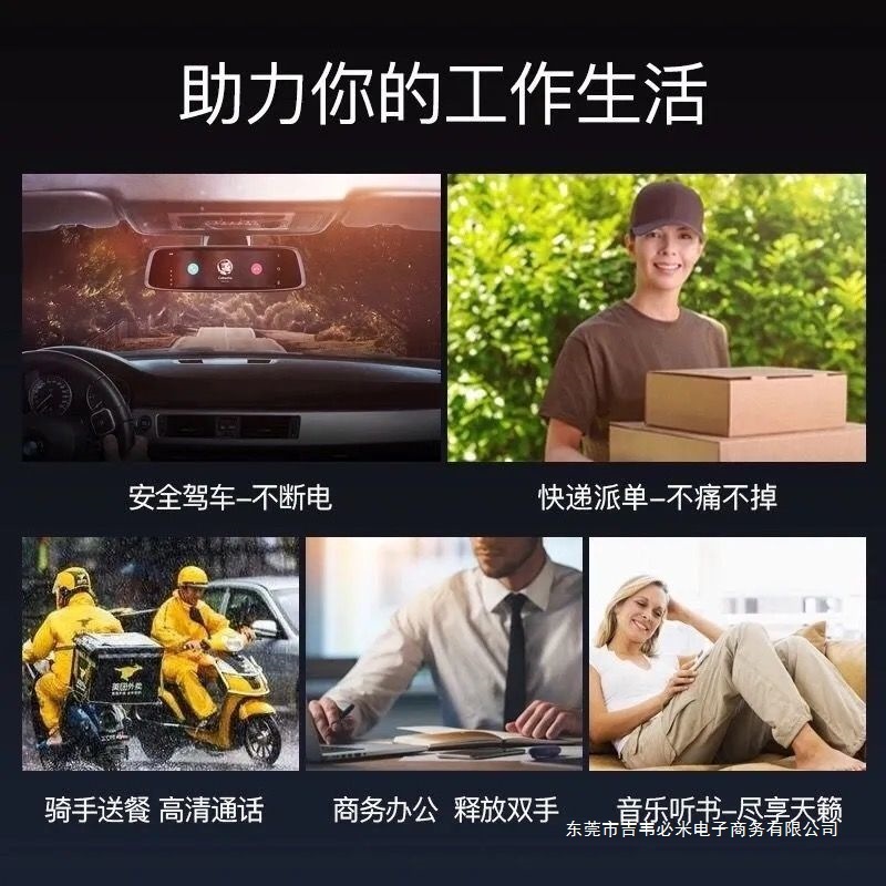 ハイエンドのSony Sony重低音Bluetoothヘッドセット首掛けタイプ2025新しいモデル、長いバッテリー寿命と大容量のバッテリーに適しています。|undefined