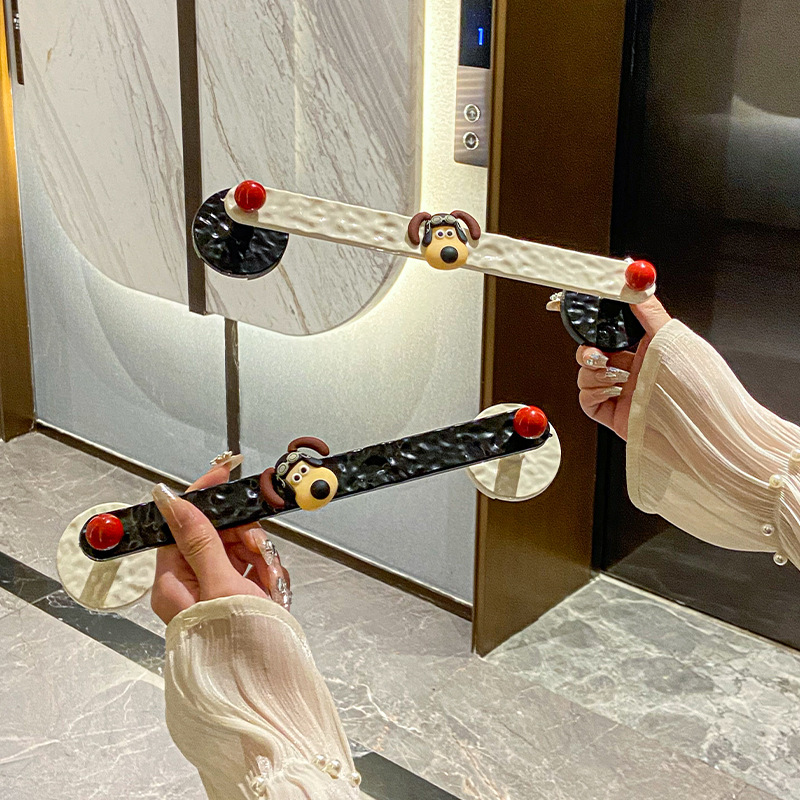 Dopamine Bathroom Towel Rack Bathroom Non-perforated Storage Rack Drying Towel Rack Wall Hanging Storage Artifact