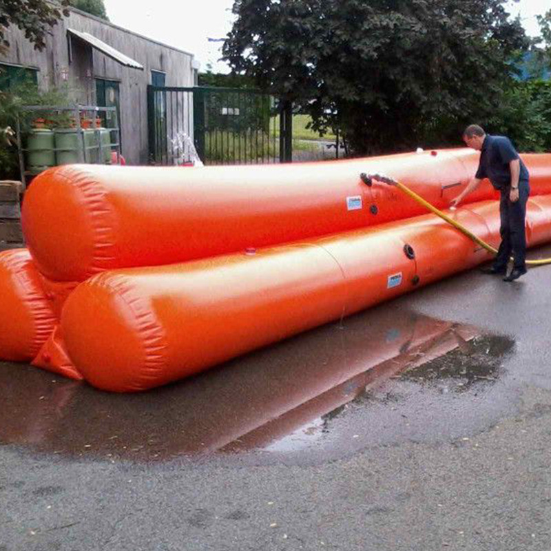 厂家充气防洪墙充气救援挡水墙移动防洪小区车库设施制作