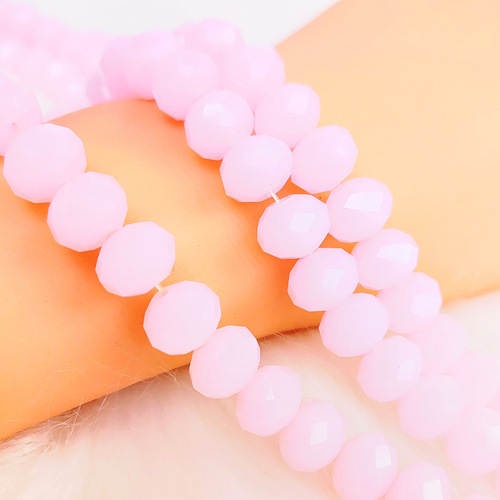 Manufacturer 12mm crystal flat beads loose beads diy crystal color transparent beads hairpin jewelry accessories mixed batch