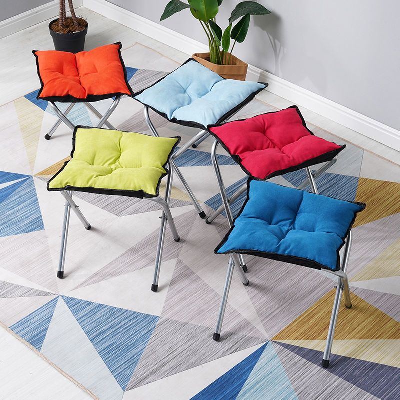 Dormitory Footstool Folding Small Stool Frame Leg Nap Simple Small Stool Art Student Small Foot Recliner