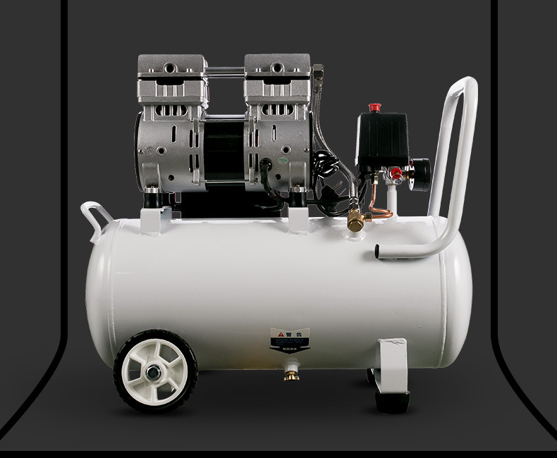 Fengbao Air Compressor Shanghai Portable Oil-Free Bass Air Compressor Pneumatic High-Pressure Small Household Air Pump 220V