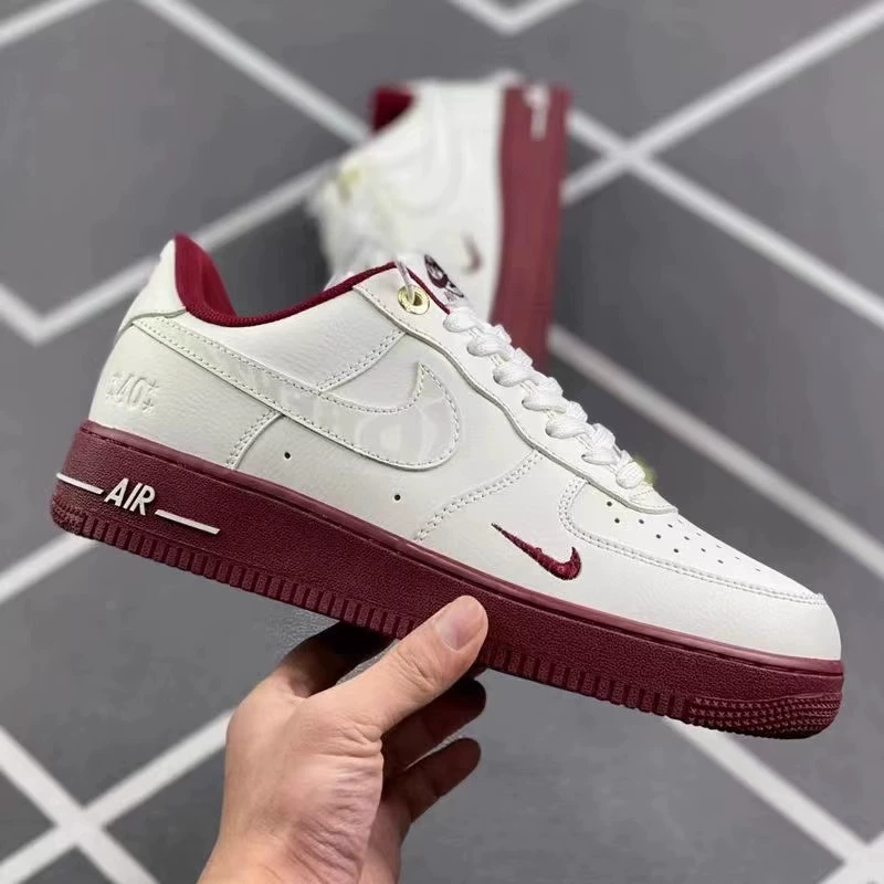 Nike Air Force 1, качественные кроссовки, обувь, универсальные спортивные белые кроссовки