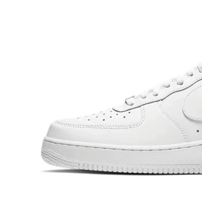 Обувь Nike Air Force 1 low, унисекс спортивные кроссовки — белые/чёрные, размеры 36–45