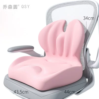 cushion waist support integrated – Waist support - sakura-pink-integrated-waist-cushion-with-backrest