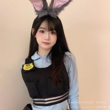 有心论 兔子警官疯狂动物城judy朱迪cosplay漫展动漫二次元服装女