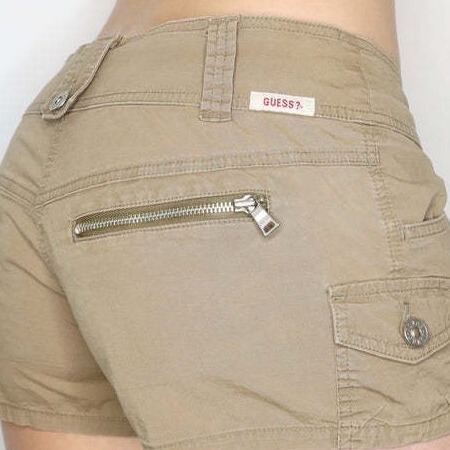 European and American foreign trade cross-border supply solid color tooling shorts women