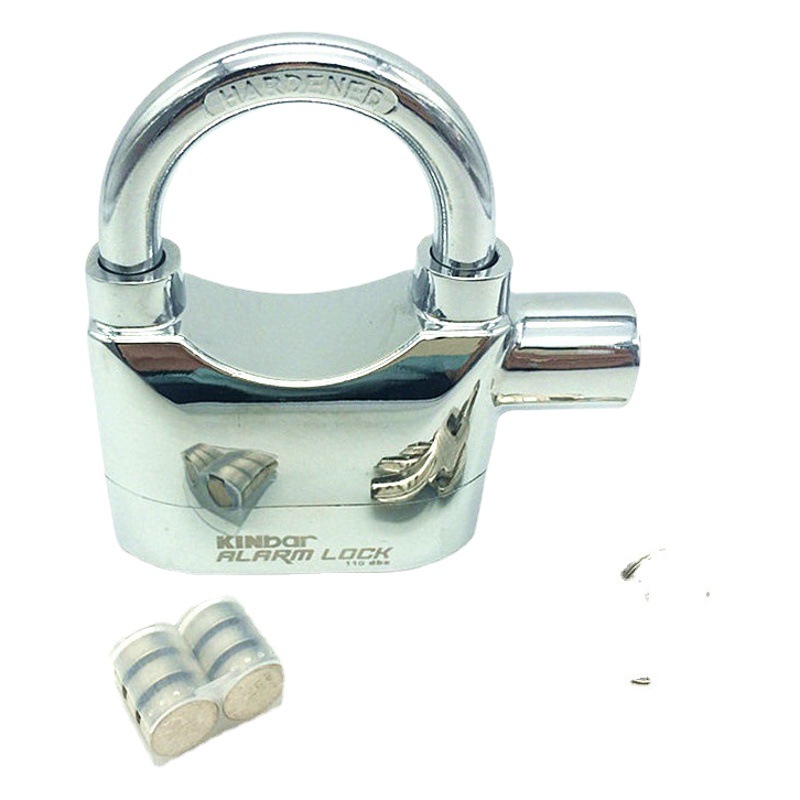 Wholesale Kinbar genuine zinc alloy alarm lock bicycle lock motorcycle alarm lock U-shaped door anti-theft lock