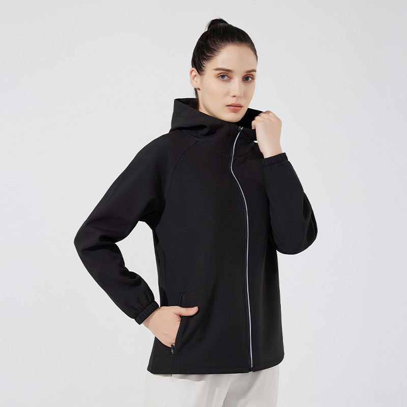 Otoño e invierno 2026 nuevo abrigo de carga térmica para hombres y mujeres, chaqueta casual con capucha y cremallera al aire libre