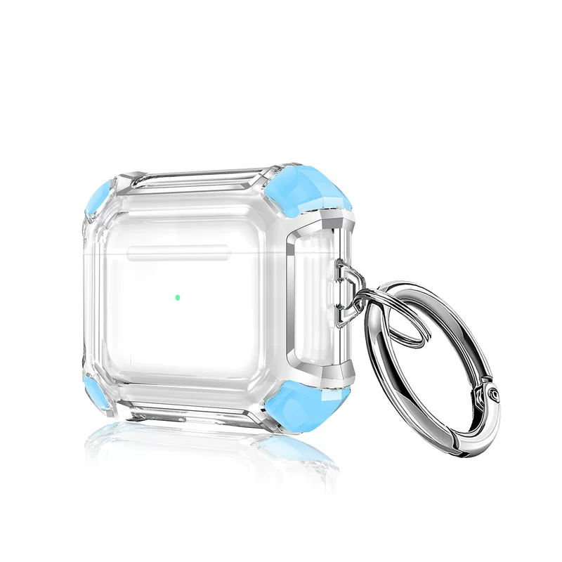 Чехол‑защитка для AirPods двухцветный Apple, защита от падений, для AirPods 1–2, 3, Pro, Pro 2