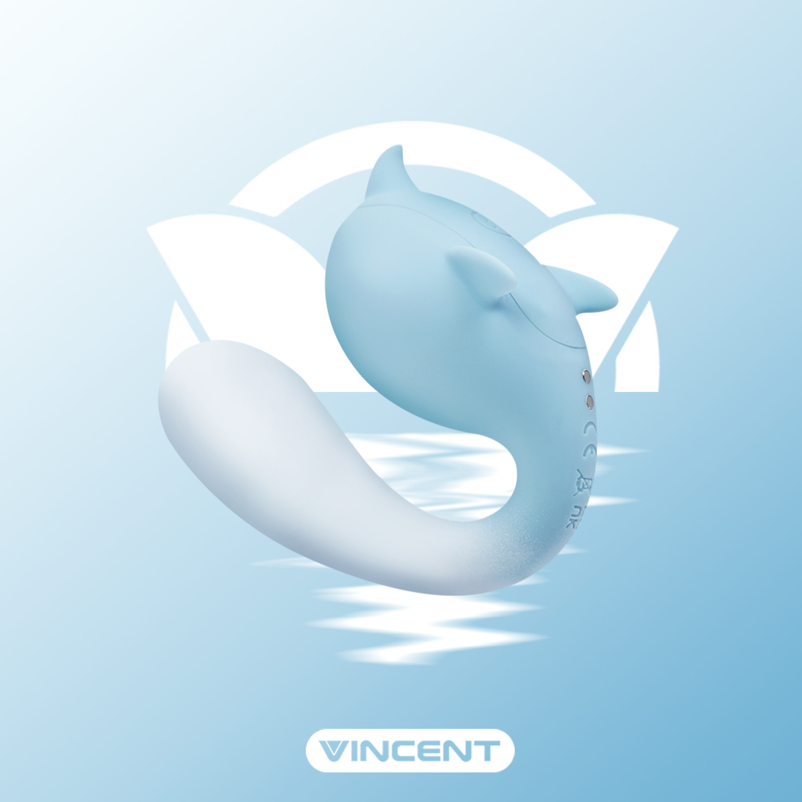 Vincent Hand-Held Flirting  into the Body for Women, Adult Wearable Vibrating Massager, Masturbation Toy, Sex Toy