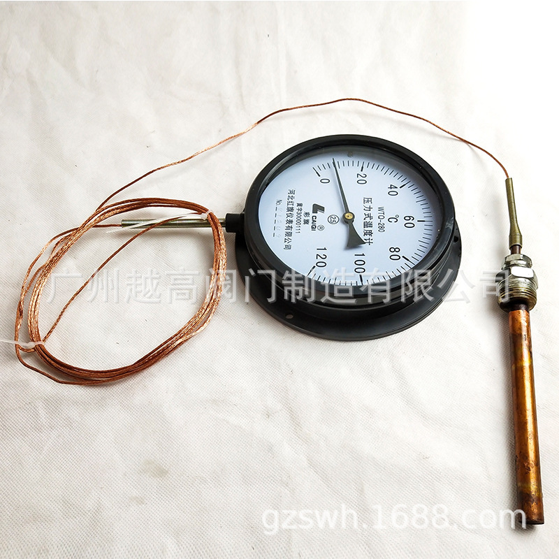 WTQ\WTZ-280压力式温度计远传温度计WTZK-03压力式温度指示控制器