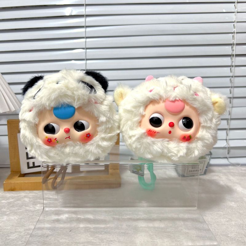 かわいいビニール人形 3 歳ペンダントバブルマートラブブぬいぐるみ人形バッグペンダントキーホルダー人形|undefined