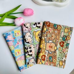 綿 60 カウントデジタルプリント生地漫画アニメーションパターンバッグホームウェアドレスシャツ生地