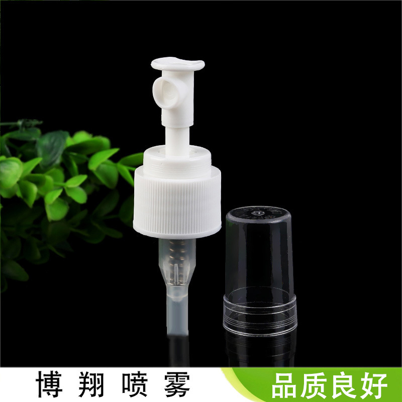 厂家供应PP化妆品包装消毒剂喷头 24/410强力酒精日用补水喷雾头