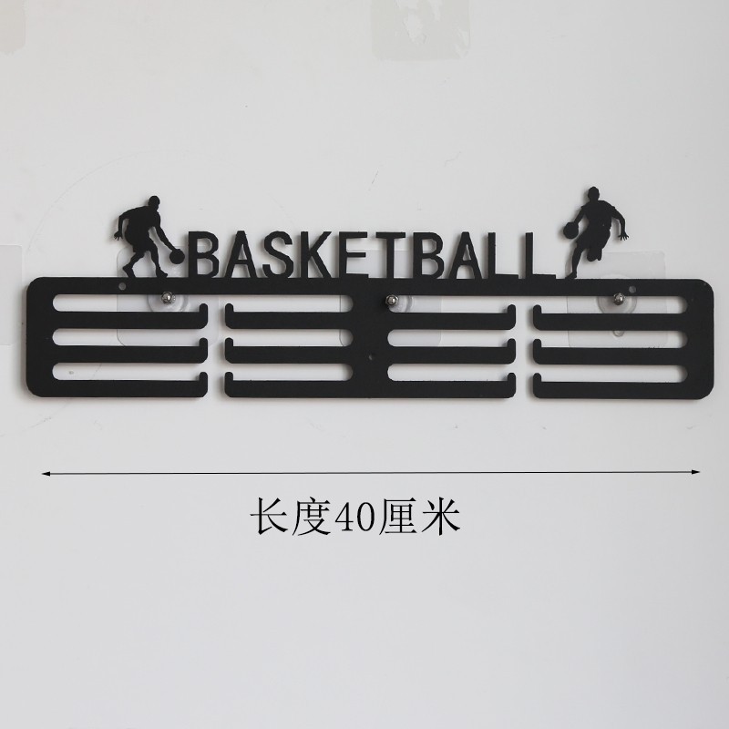 En stock Medallero de hierro estante de exhibición de medalla de maratón medalla de oro estante de almacenamiento variedad creativa