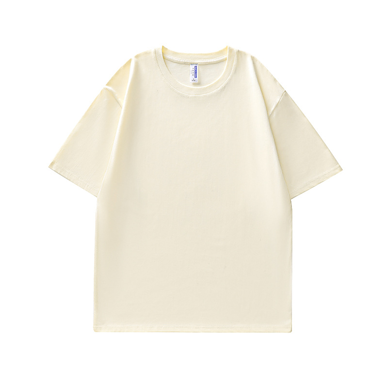 260g large dropped shoulder apricot color / S