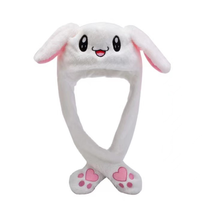 Sombrero de conejo sin luz (blanco)