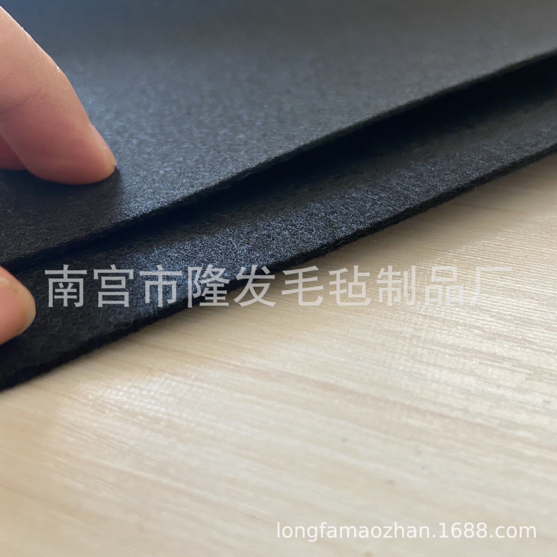 鞋材毛毡鞋内里布 涤纶皮革基布非织造化纤棉片 灰色前跟后衬贴布