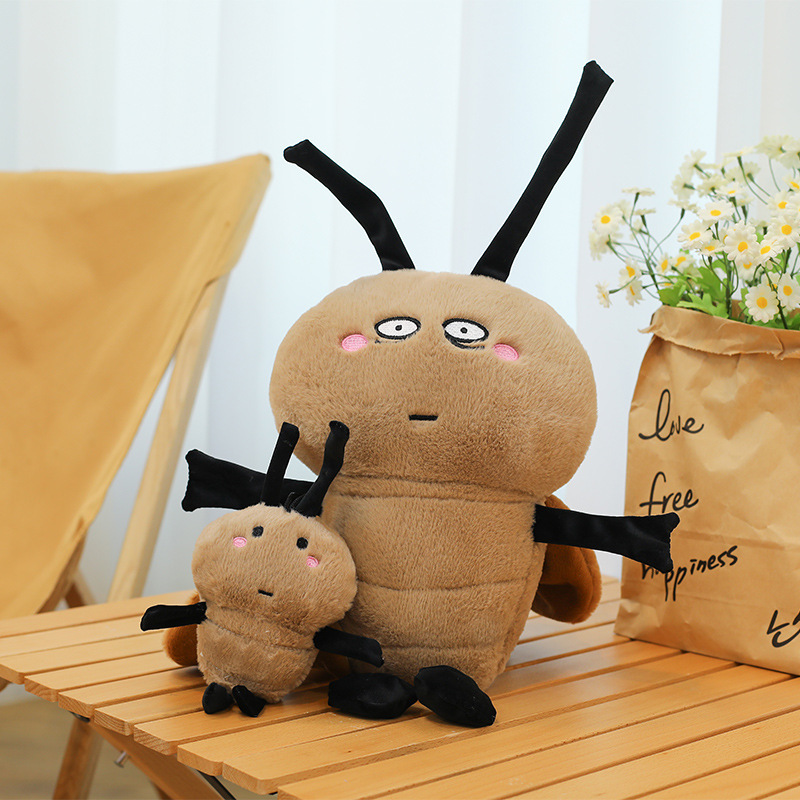 新作ゴキブリ小強ぬいぐるみ抱き枕クッションいたずら可愛いおもしろ人形おもちゃペンダント卸売|undefined