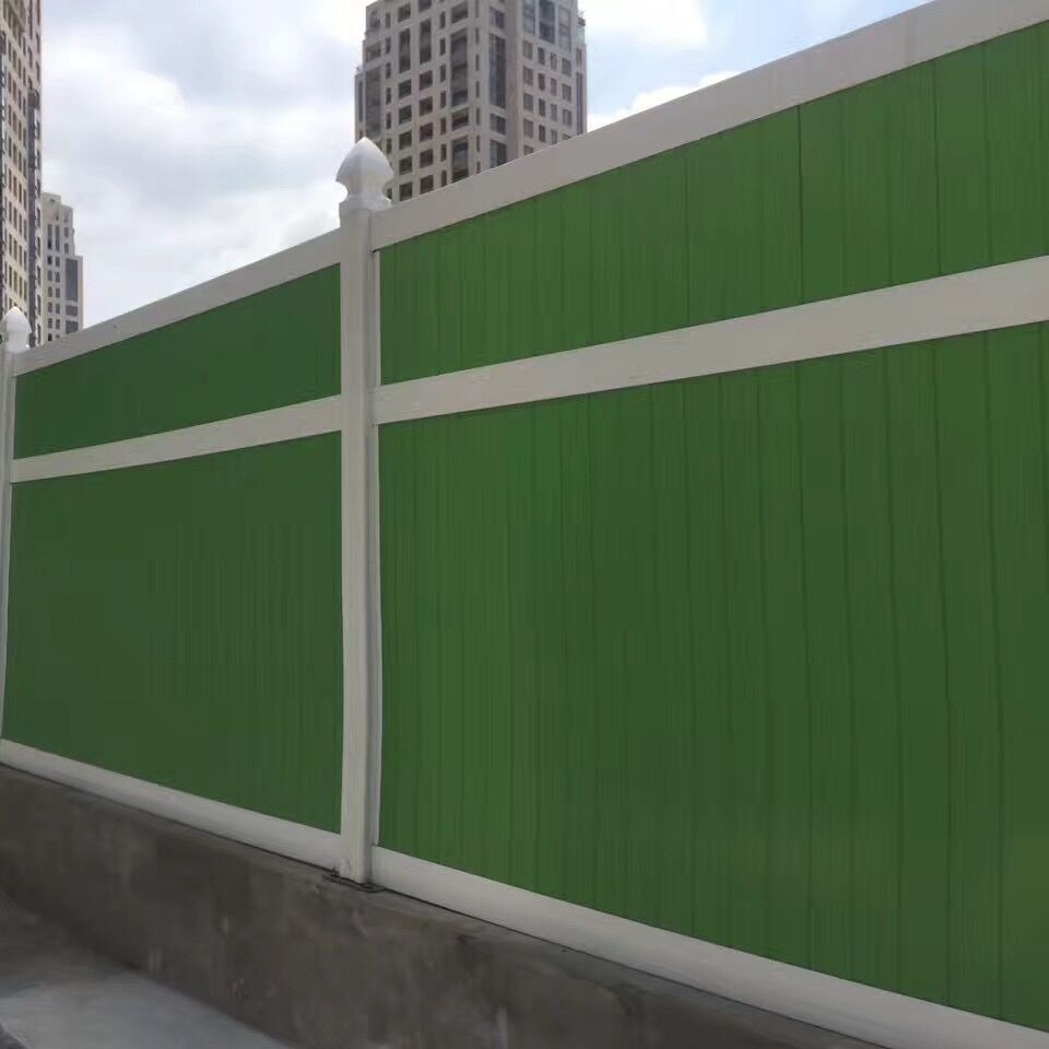 江苏南通围挡护栏厂家 上海道路施工标准化 PVC材质 PVC施工围挡