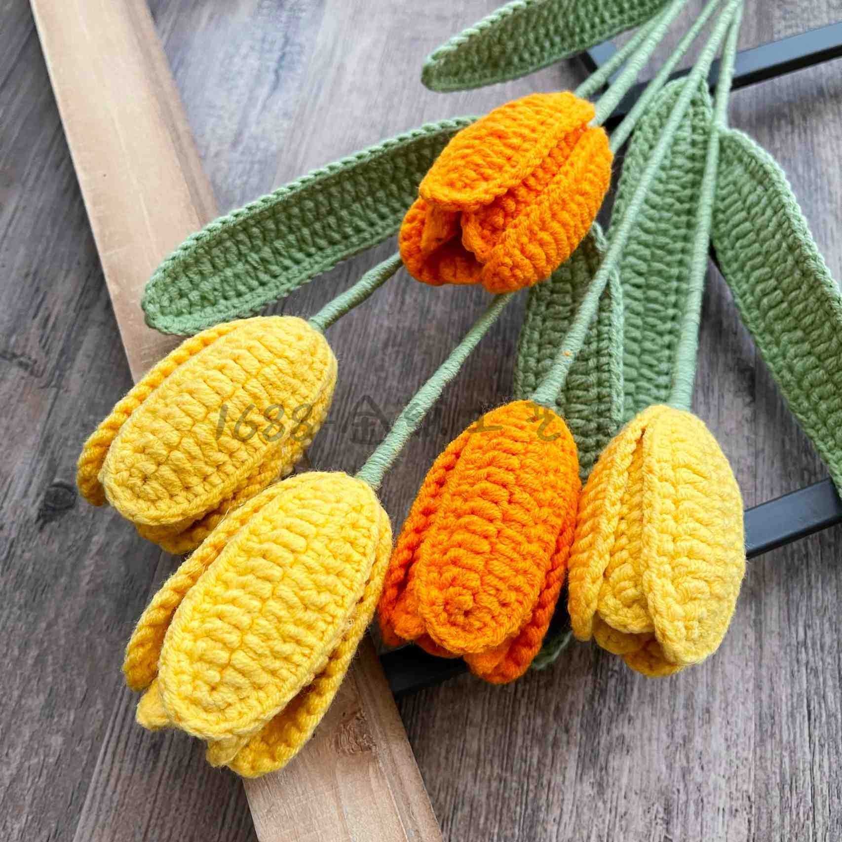 [완성되는 꽃튤립] 황금 1 점