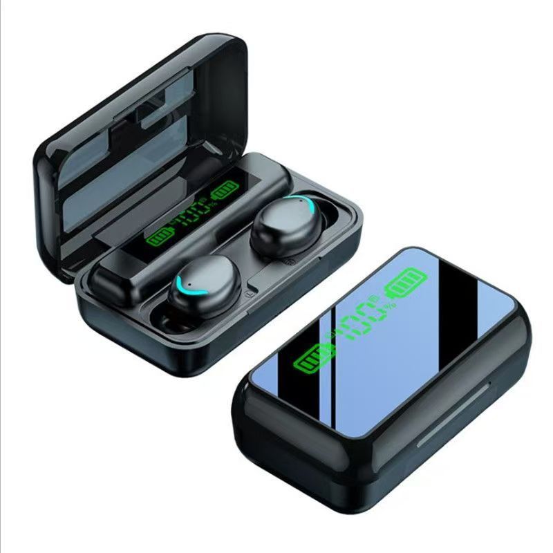 工場卸売 F9 長期耐久 Bluetooth ヘッドセットインイヤー透明ノイズリダクション真のワイヤレスミニスポーツワイヤレスヘッドセット|undefined
