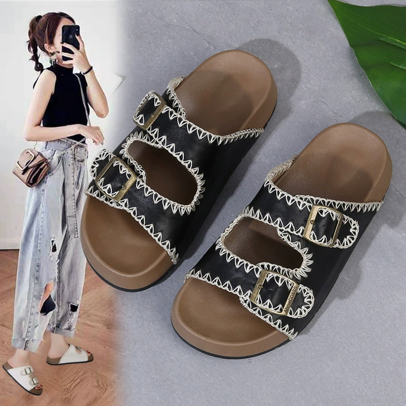 Fashionable comfortable summer non-slip slippers