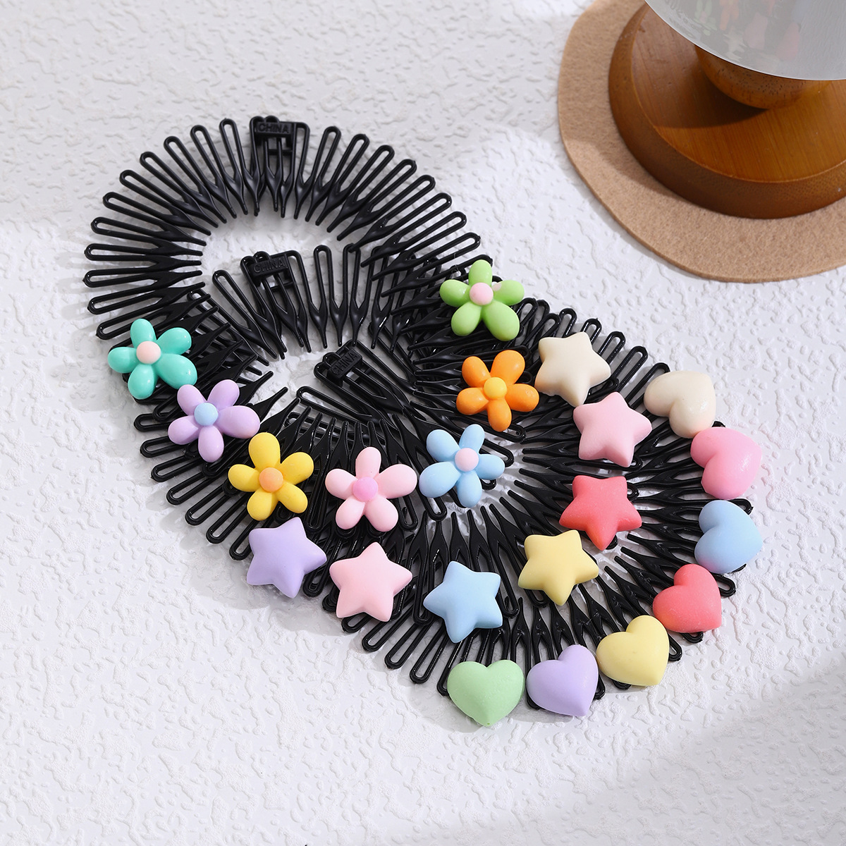 Peine para niños, horquilla, cabello roto en la frente, artefacto de acabado, flequillo, accesorios para el cabello, peine para el cabello para bebés, horquilla para la parte posterior de la cabeza para bebés