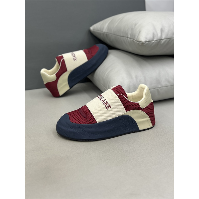 Trendy Men's Shoes 2025 Spring New Mesh Sports Casual Shoes Men's Versatile Thick-Soled Sneakers One-Legged Trendy XS