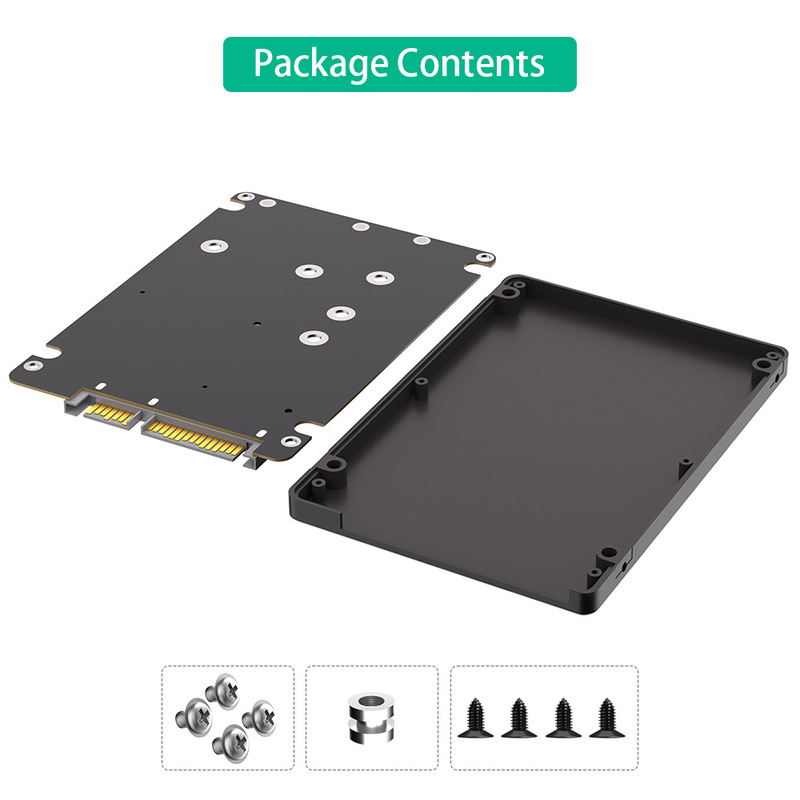 M.2ソリッドステートSSD変換sata3外付けハードディスクケースngff msata変換カード二重用二一体型|undefined