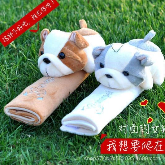 Автомобильные аксессуары, чехол для ремня безопасности, защитная наплечная подушка, милый мультяшный салон автомобиля, модная пара для мужчин и женщин.