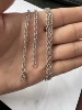 Серебряный (крестовая цепочка 08, 70 см)